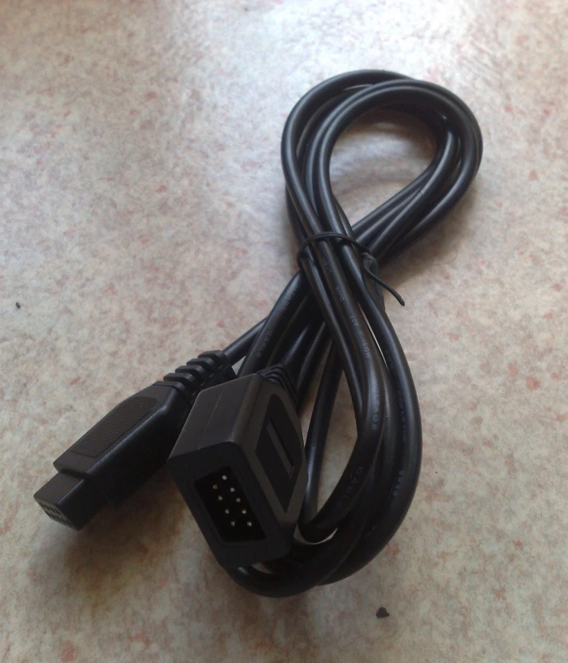 NEW Extension cable 1.8m (6 feet) - Sega Mega Drive & Master System controller - Image 1 of 1