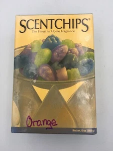 Caja de 6 OZ Scentchips naranja aroma descontinuado para calentadores Frangrance - Imagen 1 de 5