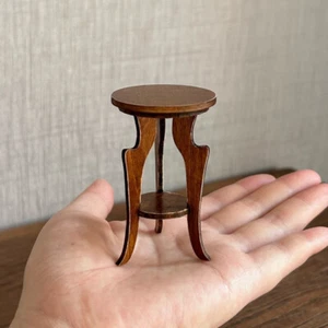 Bar Stool Dolls House Miniatures Furniture 1:12 Scale Unfinished Dining Room - Picture 1 of 5
