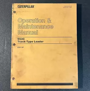 CAT CATERPILLAR 953C Track Type Loader 2ZN1-UP Operation & Maintenance Manual - Picture 1 of 4
