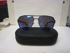 Gafas de sol SEAN JOHN SJMOS3002 Gunmetal para hombre 59-16-150 nuevas con etiquetas lentes espejadas con estuche - Imagen 1 de 7