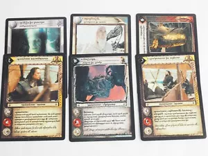 LOTE DE TARJETAS COMERCIALES - ASEDIO DE GONDOR - TARJETAS TENGUAR X 6. GRIS 324 - Imagen 1 de 1