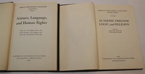 AMERICAN PHILOSOPHICAL ASSOCIATION EASTERN DIVISION 2 VOLUME'S 1952-1953 - Bild 1 von 4