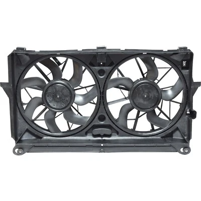 Dual Radiator and Condenser Fan Assembly UAC For 2008-2014 GMC Sierra 2500 HD - Image 1 of 2