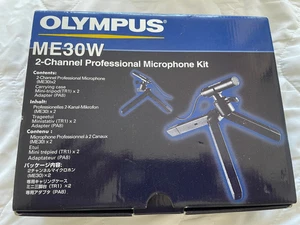 Olympus ME30W 2-Channel Professional Microphone Kit with Tripods - Afbeelding 1 van 1