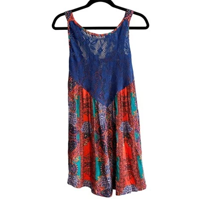 Free People Intimately Count Me In Trapeze Hot Red OB1031306 Top NWT Size XS - Image 1 of 4