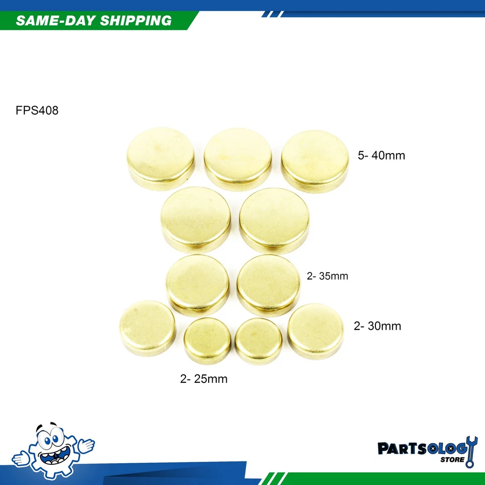 Kit de enchufe de expansión DNJ FPS408 para 83-02 Ford Mazda 2.0L 2.2L DOHC SOHC 12v 16v Foto 1 de 1