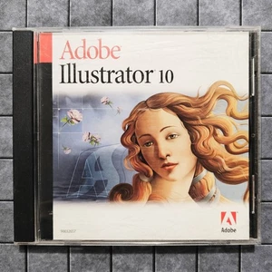 Adobe Illustrator 10 Education Version Macintosh CD with Serial Number EXCELLENT - Picture 1 of 3