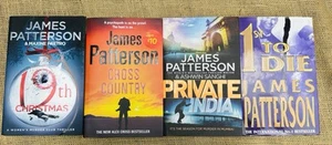 James Patterson Novels x 3 Book Bundle Like New/Very Good Condition PrivateIndia - Picture 1 of 3
