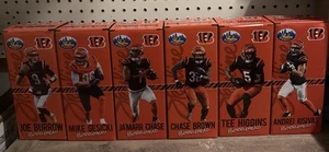 2025 Cincinnati Bengals Skyline Chili KOMPLETTSATZ 6 Wackelköpfe RAR - Bild 1 von 5