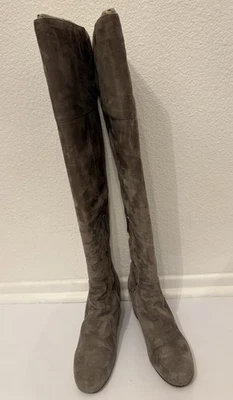 Botas de gamuza por encima de la rodilla Sam Edelman para mujer talla 8M Foto 1 de 4