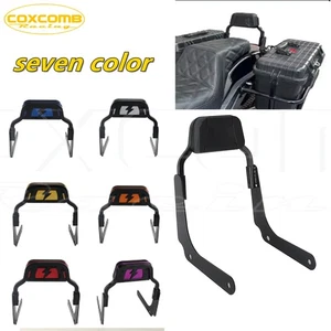 Motorcycle Rear Backrest Sports Sissybar For Harley Softail FLDE FLSL FXBB FXBBS - Picture 1 of 27