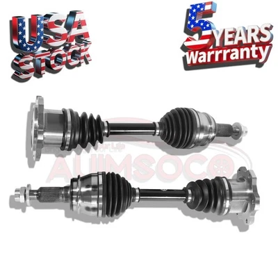 Par (2) ejes delanteros CV para GMC Chevy Silverado Suburban Sierra 1500 4Wd Foto 1 de 4