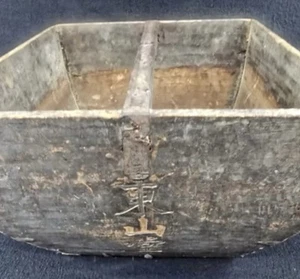 Antiker chinesischer Reis- und Getreideeimer aus Holz um 1800. Sehr selten - Bild 1 von 8