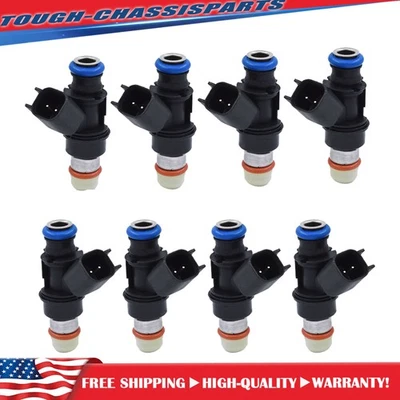 12580681 8PCS Fuel Injectors For Chevrolet Silverado 3500 HD 6.0L V8 2007-2010 — 第 1/4 张图片