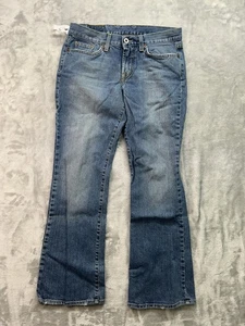 Lucky Brand Sweet N Low Bootcut Womens Jeans Designer Blue Sz 6/28 Short Ladies - Picture 1 of 13