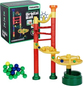 Juego de bloques de construcción Marble Run - Juguete STEM para niños - Juguete de construcción Marble Run - Imagen 1 de 3
