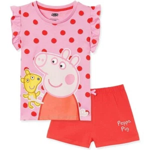 Peppa Pig kurzer Pyjama - offizieller Charakter - Bild 1 von 9