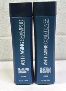 Brazilian Blowout Anti Aging Shampoo & Conditioner 12 Oz - Picture 1 of 6
