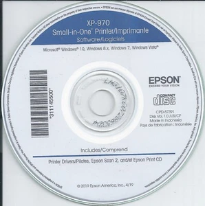 Epson XP-970 BackUP Software for printer - Picture 1 of 1