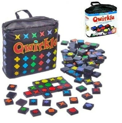 MindWare Qwirkle Travel Size Strategy and Logic Family Game - Mix, Match, Score - Image 1 of 4