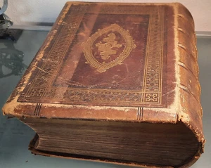 RARITÄT: SEHR ALTE - ANTIKE BIBEL in englischer Sprache - Bild 1 von 13