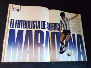 MARADONA - ROSARIO CENTRAL vs RACING - El Grafico # 3193 magazine December 1980 - Picture 1 of 3