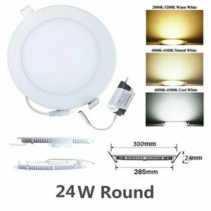 Juego de focos empotrables LED lámpara empotrable lámpara de techo lámpara ultra plana - Imagen 1 de 24