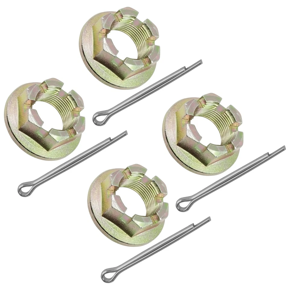 Front Rear Wheel Castle Nut for Arctic Cat Prowler XTX 700 / XT 700 2008-2014 4x - Image 1 of 4