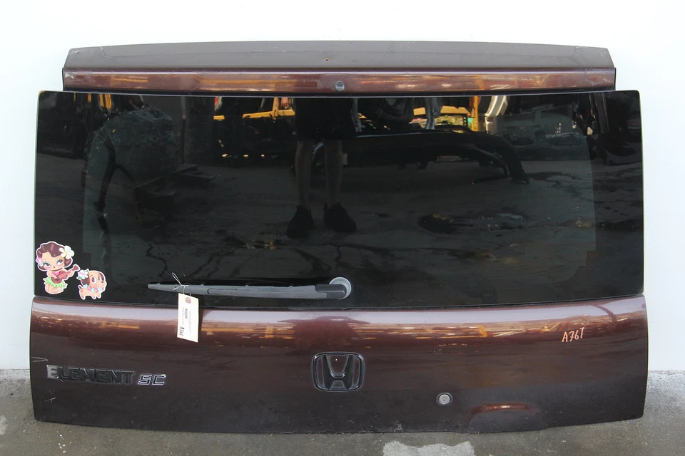 Honda Element 03-11 Rear Tailgate Trunk Lid Assy Purple 68100-SCV-A90ZZ, A761, O - Image 1 of 4
