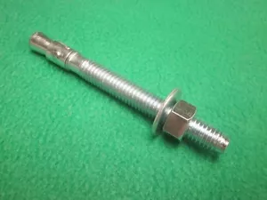 15 BULLONI ALIMENTAZIONE MURATURA CEMENTO CUNEO ANCORAGGIO BULLONE MONTAGGIO 1/2" x 3-3/4" - Foto 1 di 1