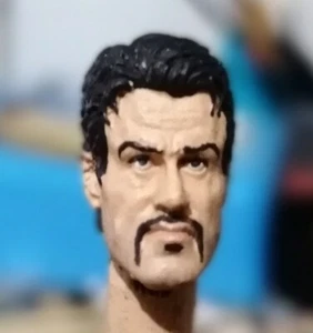 016 EXPENDABLES SLY MOUSTACHE BARNEY ROSS - Custom Resin Headcast - Bild 1 von 4