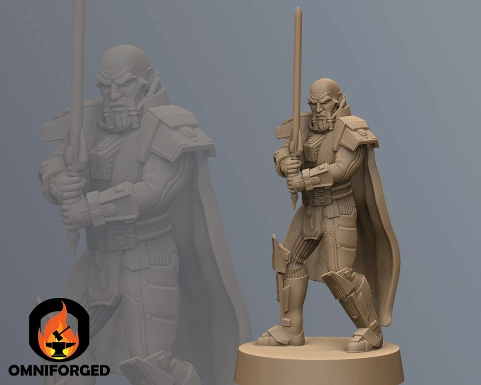 Star Wars Legion Emperors Wrath Scourge Miniature 3D Printed Resin Mini Proxy - Image 1 of 1