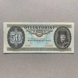 Hungary 50 Forint Banknote 1983 European Currency Paper Money Hungarian Bill - Picture 1 of 3
