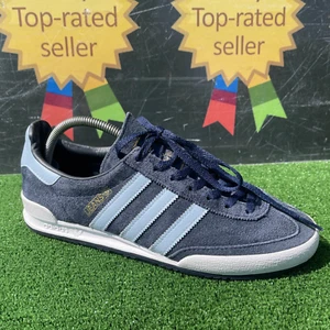 2023 Adidas Original Jeans Mens Casual 80,s Terrace Wear Trainers UK 8 - Picture 1 of 15