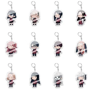 Kakegurui Jabami Yumeko Mary Midari Kirari Arcylic Keychain Key Ring Race Straps - Picture 1 of 16