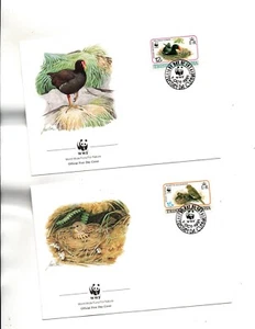Tristan Da Cunha WWF set of 4 Sc#500 to 503 birds - Picture 1 of 1