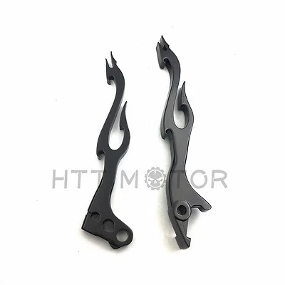 HongK 1994-2003 Honda Magna 750 embrague negro + controles de palancas de mano de llama de freno Foto 1 de 4