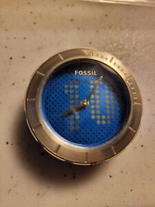 Fossil Jr1211 Kaleido BigTic watch no band As-is new battery. 