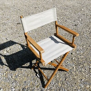 Silla Directora Vintage Camping Retro Picnic Jardín Cubierta Plegable - Imagen 1 de 11