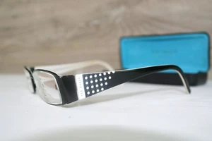 Monturas de gafas para mujer Ted Baker en blanco y negro con estuche original 52-16-135 mm - Imagen 1 de 11