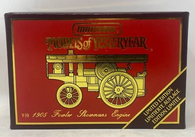 Matchbox Models of Yesteryear Y-19 1905 Fowler showman's engine - Image 1 of 4