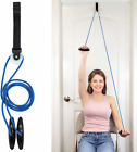 Shoulder Pulley Over the Door Physical Therapy System w/ Guide Muscle Recovery Only $12.48 on eBay