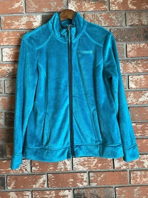 Free Country Jacket Zip Up Teal Micro Fleece Size M - Image 1 of 4