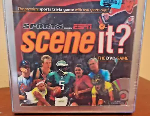 ESPN Sports Trivia The DVD Game SCENE IT? NEW Sealed 13-Adult 2+ Players NFL NBA - Picture 1 of 6