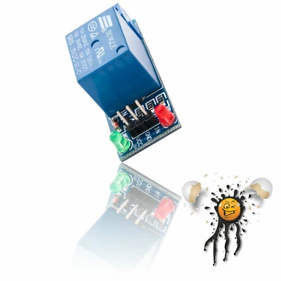 Arduino ESP8266 1 Kanal/Channel 5V oder 12V Relais Modul 10A/250VAC 10A/30VDC - Bild 1 von 2