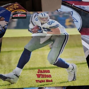 Jason Witten Dallas Cowboys  14"×11" Poster Papa Johns - Picture 1 of 5