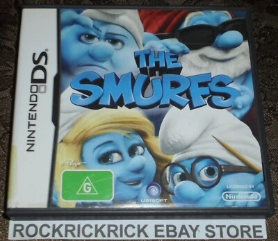 NINTENDO DS GAME THE SMURFS INCLUDES MANUAL - Image 1 of 3