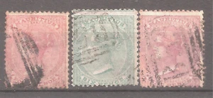 Mauritius   Sc # 26-27-29   used     CV $260   gtc8 - Picture 1 of 1