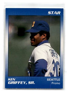 1990 Star Blue #NA Ken Griffey Seattle Mariners 202334 - Picture 1 of 2